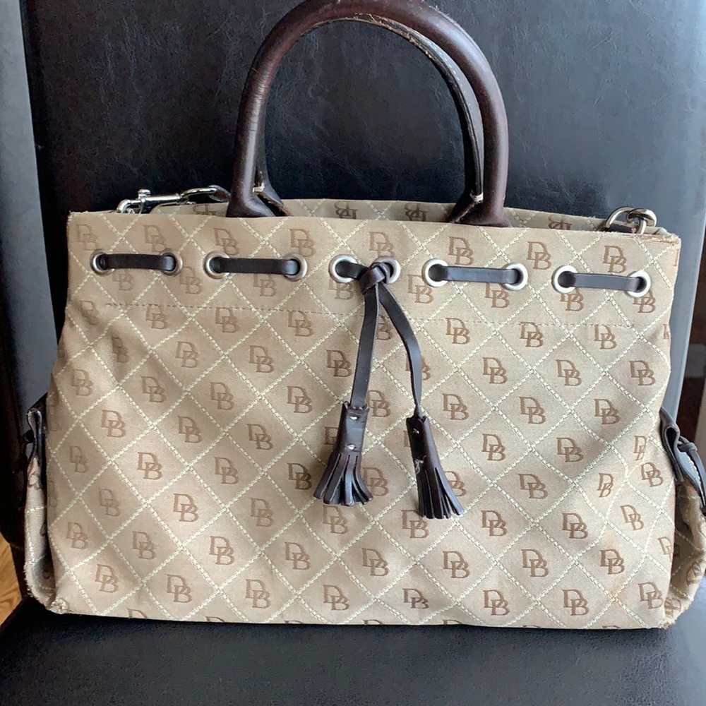 Dooney & Bourke Tassel Tote Satchel